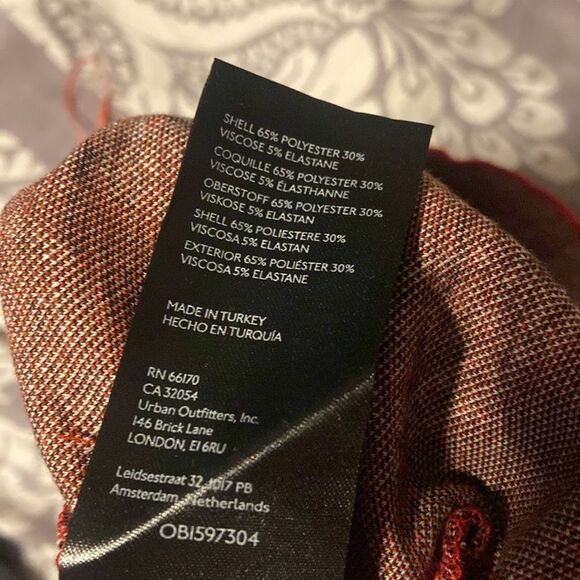 UO Kristy Paisley Printed Tube Dress Urban Outfitters Small - Picture 8 of 9